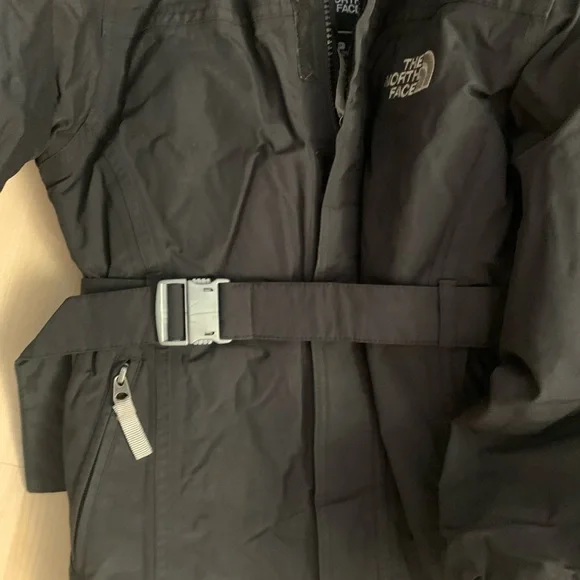The North Face Long Belted Down Jacket S 7-8 - Picture 2 of 5